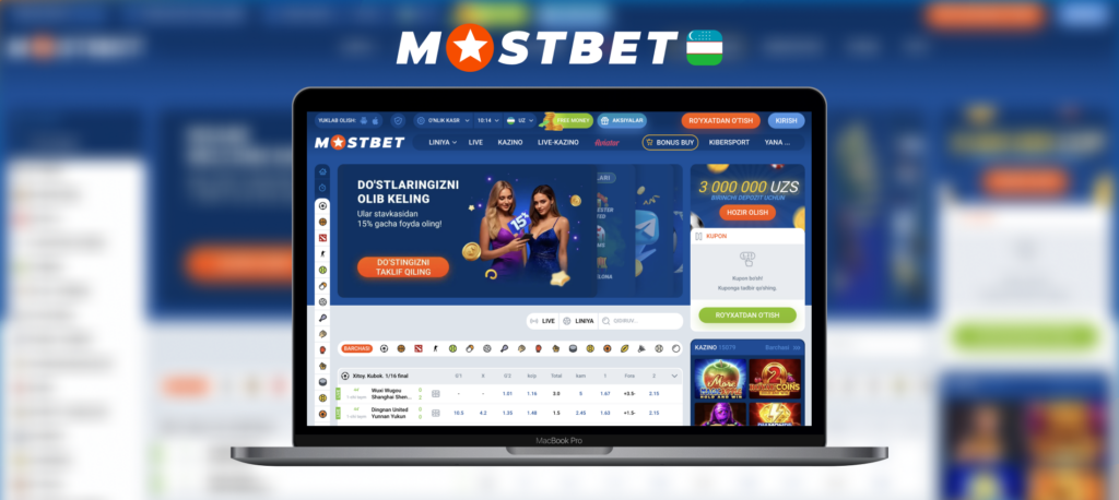 Mostbet bilan g'alaba sari ilk qadam